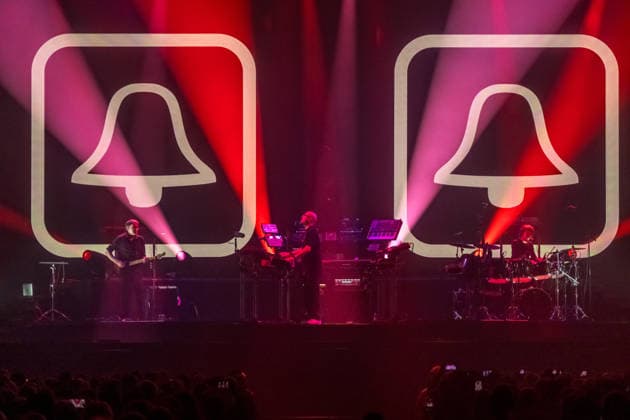 Christopher von Deylen aka Schiller during the opening concert of EUPHORIA In Surround Sound The Arena Tour 2026 on May 9, 2026 at the QUARTERBACK Immobilien ARENA in Leipzig The current tour presents the new album Euphoria with an immersive light and surround show Schiller 2026