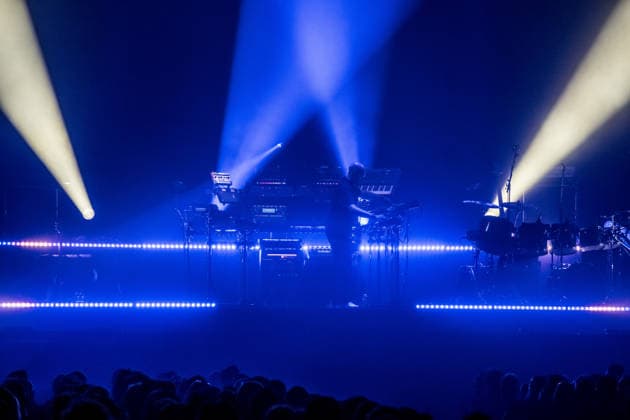 Christopher von Deylen aka Schiller during the opening concert of EUPHORIA In Surround Sound The Arena Tour 2026 on May 9, 2026 at the QUARTERBACK Immobilien ARENA in Leipzig The current tour presents the new album Euphoria with an immersive light and surround show Schiller 2026