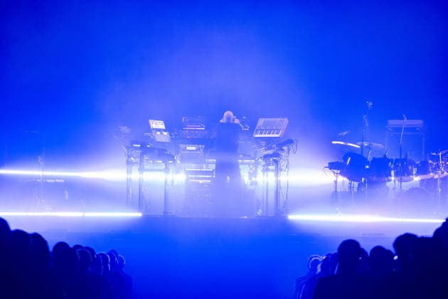 Christopher von Deylen aka Schiller during the opening concert of EUPHORIA In Surround Sound The Arena Tour 2026 on May 9, 2026 at the QUARTERBACK Immobilien ARENA in Leipzig The current tour presents the new album Euphoria with an immersive light and surround show Schiller 2026