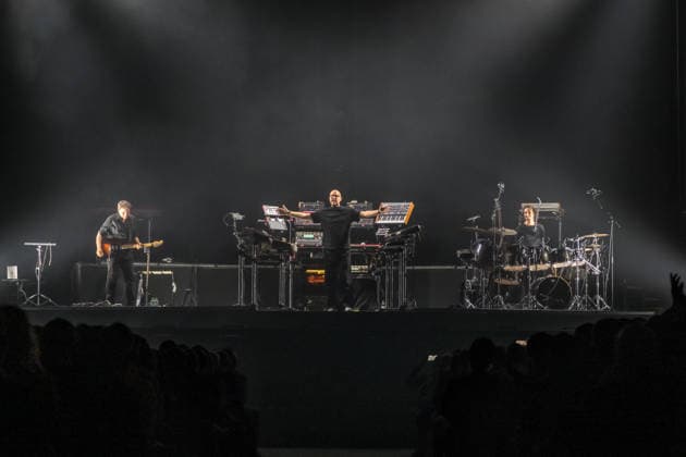 Christopher von Deylen aka Schiller during the opening concert of EUPHORIA In Surround Sound The Arena Tour 2026 on May 9, 2026 at the QUARTERBACK Immobilien ARENA in Leipzig The current tour presents the new album Euphoria with an immersive light and surround show Schiller 2026