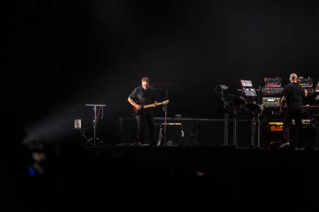 Christopher von Deylen aka Schiller during the opening concert of EUPHORIA In Surround Sound The Arena Tour 2026 on May 9, 2026 at the QUARTERBACK Immobilien ARENA in Leipzig The current tour presents the new album Euphoria with an immersive light and surround show Schiller 2026