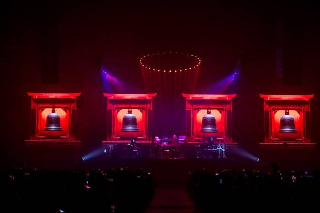 Christopher von Deylen aka Schiller during the opening concert of EUPHORIA In Surround Sound The Arena Tour 2026 on May 9, 2026 at the QUARTERBACK Immobilien ARENA in Leipzig The current tour presents the new album Euphoria with an immersive light and surround show Schiller 2026