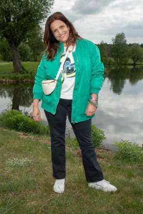 ABB PROMIGOLF Rebecca Immanuel Actress as guest at the first Charity Promi AM Golf Tournament for the benefit of Kinderwohl Berlin and Geka e V at the Golf and Country Club am Motzener See in Mittenwalde Brandenburg on 09 05 2026 Brandenburg Germany