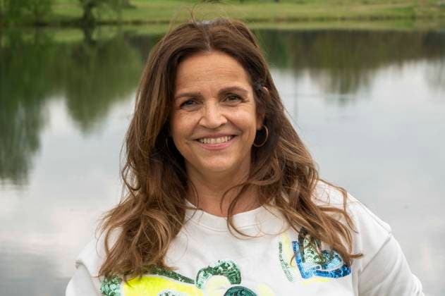ABB PROMIGOLF Rebecca Immanuel Actress as guest at the first Charity Promi AM Golf Tournament for the benefit of Kinderwohl Berlin and Geka e V at the Golf and Country Club am Motzener See in Mittenwalde Brandenburg on 09 05 2026 Brandenburg Germany