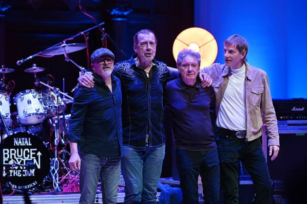 Bruce Foxton performing at Cadogan Hall in London LONDON, ENGLAND - MAY 09: Craig Joiner, Mark Brezezicki, Bruce Foxton and Andy Fairclough performing at Cadogan Hall on May 09, 2026 in London, England. CAP MAR MAR Great Britain Copyright: xMartinxHarris CapitalxPicturesx