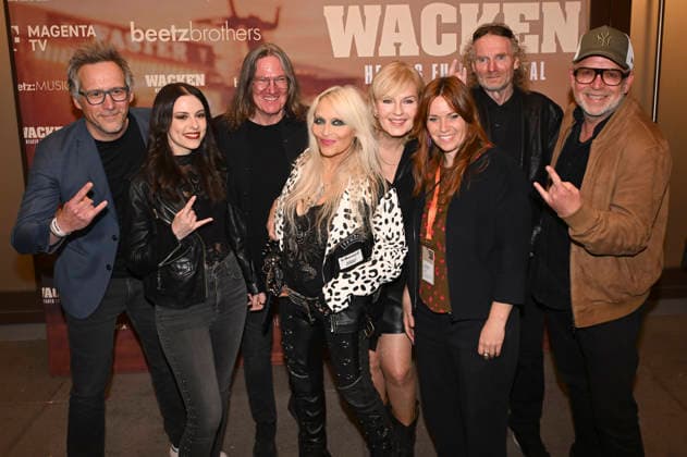 Guest, Jennifer Haben, Thomas Jensen, Doro Pesch, Cordula Kablitz Post, Adele Kohout, Holger Hübner and Christian Beetz at the premiere of the Magenta TV documentary Wacken Hearts Full of Metal at the DOK fest München 2026 in the Deutsches Theater Munich, 09 05 2026 Foto:xR.xHeinex xFuturexImagex wacken_6506