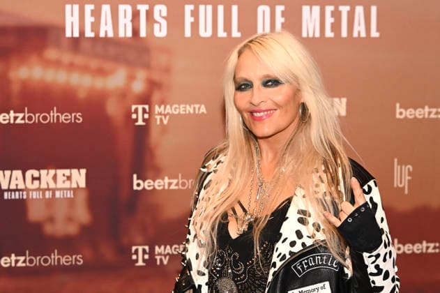 Doro Pesch at the premiere of the Magenta TV documentary Wacken Hearts Full of Metal at the DOK fest München 2026 in the Deutsches Theater Munich, 09 05 2026 Foto:xR.xHeinex xFuturexImagex wacken_6530