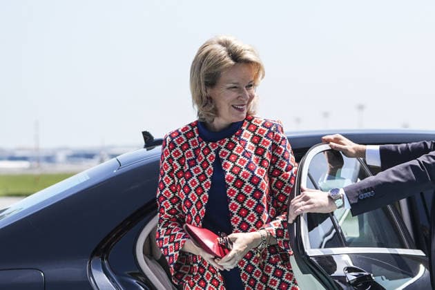 Turkish minister welcomes Belgian Queen Mathilde in Istanbul ISTANBUL, TURKIYE - MAY 10: Belgian Queen Mathilde arrives at Istanbul Airport in Istanbul, Turkiye on May 10, 2026. Turkiye and Belgium are set to explore new avenues of cooperation across key sectors, including defense and energy, during a high-level economic mission led by Belgium’s Queen Mathilde from May 10 to 14. Agit Erdi Ulukaya Anadolu Istanbul Turkey. Editorial use only. Please get in touch for any other usage.  Copyright: x2026xAnadoluxAgitxErdixUlukayax