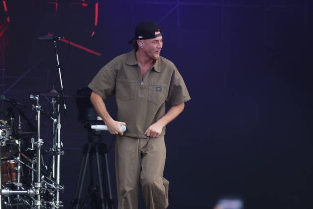 WASHINGTON, D.C. - MAY 9: Bailey Zimmerman performs during a headline post-play concert at the MAADEN LIV Golf Virginia tournament at Trump National Golf Club in Washington, D.C. on May 9, 2026. Copyright: xmpi34x