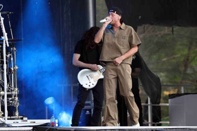WASHINGTON, D.C. - MAY 9: Bailey Zimmerman performs during a headline post-play concert at the MAADEN LIV Golf Virginia tournament at Trump National Golf Club in Washington, D.C. on May 9, 2026. Copyright: xmpi34x