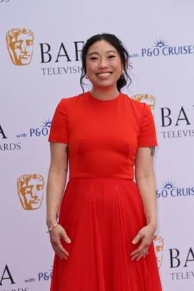. 10 05 2026. London, United Kingdom. Awkwafina arriving at the Bafta Television Awards in London.  xStephenxLockx xi-Imagesx IIM-26760-0043