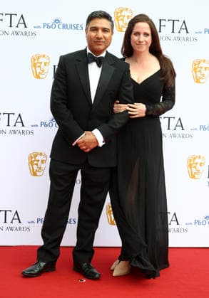 The 2026 BAFTA Television Awards in London. Nick Mohammed and wife Becka Mohammed attend the 2026 BAFTA Television Awards at the Royal Festival Hall in London, England. London Royal Festival Hall UK Copyright: xFredxDuvalx