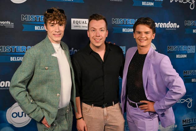 Mister Gay Belgium - Kick Off Antwerpen, 10 05 2026 : Presentation of the 12 finalists of Mister Gay Belgium . Pix : ?? . Credit : Peter De Smest CC . Antwerpen Belgium  Copyright: xContentxCurationx PeterxDexSmedtx xCCx