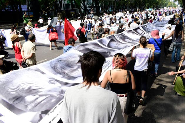 Mothers Demand Justice For Their Missing Relatives On a Mother s Day Demonstration Hundreds of people take part during a Mother s Day demonstration, demanding justice for their missing relatives. on May 10, 2026 in Mexico City, Mexico. (Photo by Luis Barron Eyepix Group) Copyright: xLuisxBarronx xEyepixxGroupx LB_10052026_183597
