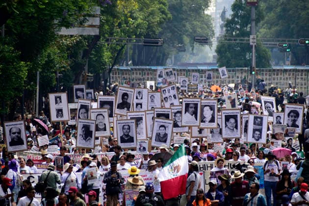 Mothers Demand Justice For Their Missing Relatives On a Mother s Day Demonstration Hundreds of people take part during a Mother s Day demonstration, demanding justice for their missing relatives. on May 10, 2026 in Mexico City, Mexico. (Photo by Luis Barron Eyepix Group) Copyright: xLuisxBarronx xEyepixxGroupx LB_10052026_183602