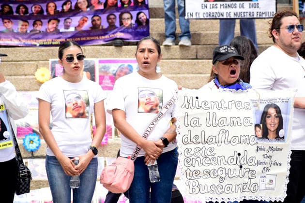 Mothers Demand Justice For Their Missing Relatives On a Mother s Day Demonstration Hundreds of people take part during a Mother s Day demonstration, demanding justice for their missing relatives. on May 10, 2026 in Mexico City, Mexico. (Photo by Luis Barron Eyepix Group) Copyright: xLuisxBarronx xEyepixxGroupx LB_10052026_183608