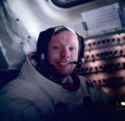 RECORD DATE NOT STATED Photograph of Neil Armstrong Photograph of Astronaut Neil Armstrong during the Apollo 11 space mission. Dated 1969 Editorial use only. All other uses to be cleared with the copyright owner (World History Archive), in advance., WHA_055_0598.jpg, Astronaut; Neil Armstrong; Apollo 11; space mission; 1969; moon landing; NASA; space exploration; historic moment; American astronaut; lunar module; space travel; outer space; astronaut suit; moon surface; lunar landing; space history; first man on the moon; space race; lunar mission; iconic image; space suit; NASA mission; moonwalk; lunar exploration; space achievement; space technology; space adventure; space discovery; space conquest Copyright: xWorldxHistoryxArchivex