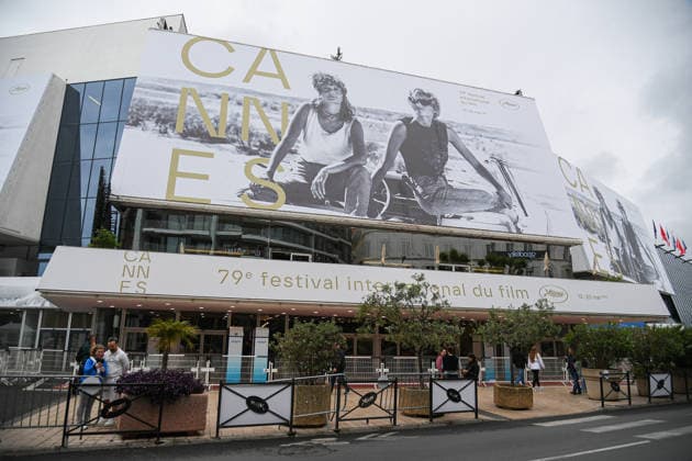 Illustration of the Palais des Festivals featuring the poster for the 79th Cannes International Film Festival on 10 May 2026 The Cannes Film Festival will take place from 12 to 23 May 2026 Lionel Urman Bestimage An illustration of the Palais des Festivals featuring the poster for the 79th Cannes International Film Festival on 10 May 2026 The Cannes Film Festival will take place from 12 to 23 May 2026 Cannes France  Copyright: xLIONELxURMANxx xBESTIMAGExLIONELxURMANxx xBESTIMAGEx