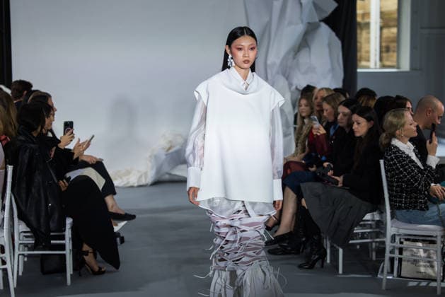 AUSTRALIAN FASHION WEEK, Models walk the runway during the Toni Maticevski Runway Show during AFC Australian Fashion Week at the Collider, in Sydney, Monday, May 11, 2026. ( NO ARCHIVING SYDNEY NEW SOUTH WALES AUSTRALIA  Copyright: xANNAxKUCERAx 20260511160499829114