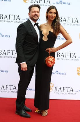 The 2026 BAFTA Television Awards in London. Jimmy Doherty and Shivi Ramouta attend the 2026 BAFTA Television Awards at the Royal Festival Hall in London, England. London Royal Festival Hall UK Copyright: xFredxDuvalx