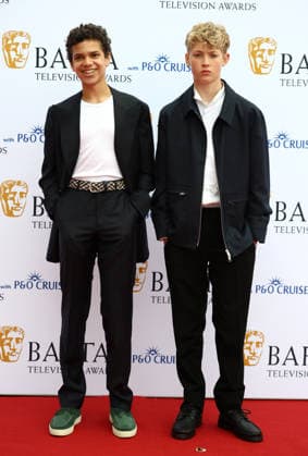 The 2026 BAFTA Television Awards in London. Winston Sawyers and Lox Pratt attend the 2026 BAFTA Television Awards at the Royal Festival Hall in London, England. London Royal Festival Hall UK Copyright: xFredxDuvalx
