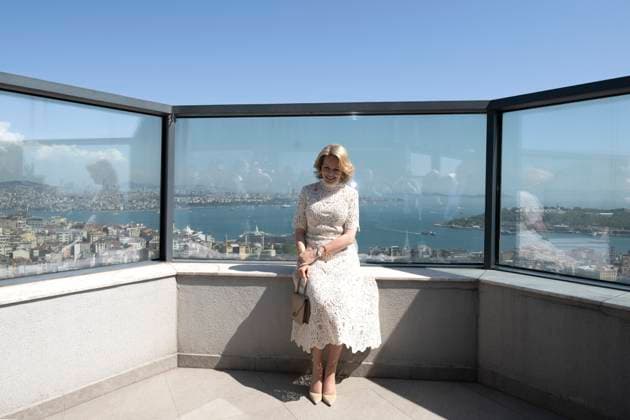Queen Mathilde Attends 2026 Turkey Economic Mission ISTANBUL, TURKEY - MAY 11: Queen Mathilde of Belgium pictured attending The business world and entrepreneurship as drivers of women s empowerment during the Belgian Economic Mission to the Republic of Turkey on May 11, 2026 in Istanbul, Turkey, 11 05 2026 Istanbul Turkey  Copyright: xPhilipxReynaersx