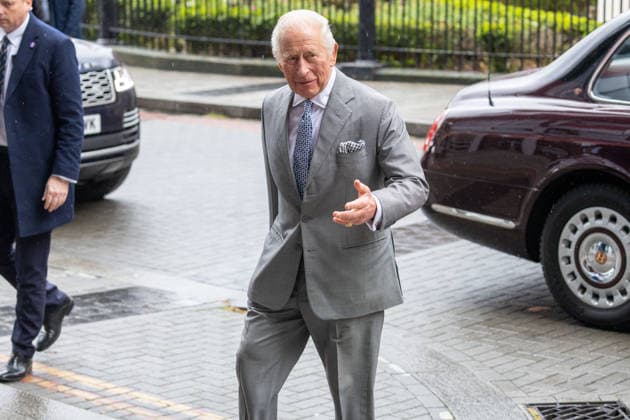 May 11, 2026, London, England, United Kingdom: King CHARLES III arrives at GuyÃ¢â‚¬â ¢s NHS Cancer Centre ahead of a visit. London United Kingdom  - ZUMAs262 20260511_zip_s262_005 Copyright: xTayfunxSalcix