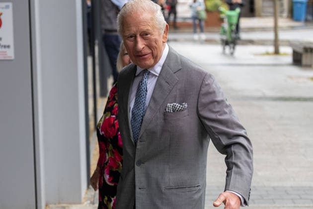 May 11, 2026, London, England, United Kingdom: King CHARLES III arrives at GuyÃ¢â‚¬â ¢s NHS Cancer Centre ahead of a visit. London United Kingdom  - ZUMAs262 20260511_zip_s262_021 Copyright: xTayfunxSalcix