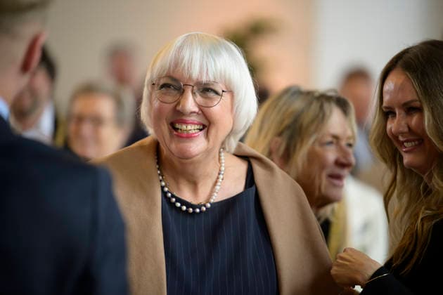 Claudia Roth - Festliche Eröffnungssitzung des Stadtrats der Landeshauptstadt München - Amtperiode 2026 bis 2032 im Festsaal des alten Rathaus, München 11.05.2026 *** Claudia Roth Festive opening session of the City Council of the City of Munich term of office 2026 to 2032 in the ballroom of the old City Hall, Munich 11 05 2026