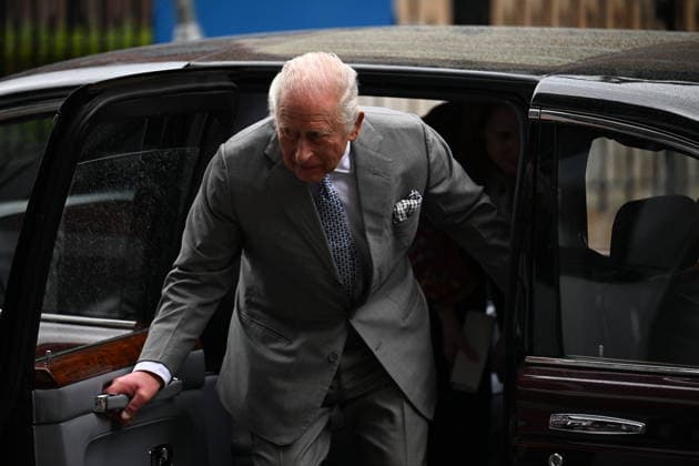 King Charles III visits Guy’s Hospital LONDON, UNITED KINGDOM - MAY 11: King Charles III visits the Cancer Centre at Guy’s Hospital as part of the 300th anniversary celebrations of Guy’s Hospital in London, United Kingdom, on May 11, 2026. Rasid Necati Aslim Anadolu London United Kingdom. Editorial use only. Please get in touch for any other usage.  Copyright: x2026xAnadoluxRasidxNecatixAslimx