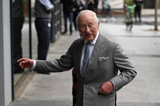 King Charles III visits Guy’s Hospital LONDON, UNITED KINGDOM - MAY 11: King Charles III visits the Cancer Centre at Guy’s Hospital as part of the 300th anniversary celebrations of Guy’s Hospital in London, United Kingdom, on May 11, 2026. Rasid Necati Aslim Anadolu London United Kingdom. Editorial use only. Please get in touch for any other usage.  Copyright: x2026xAnadoluxRasidxNecatixAslimx