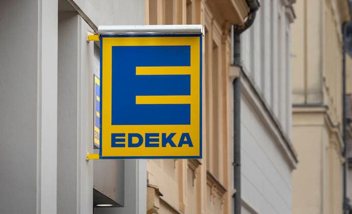 Logo of Edeka in Potsdam, 23 04 2026 Copyright: xYonaxElsnerx