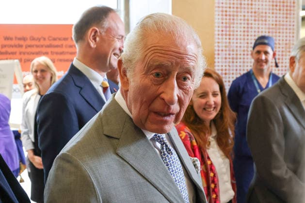 May 11, 2026, London, London, UK: London, UK. King Charles III arrives at Guy s Hospital in central London to mark its 300th anniversary and visit the hospitalÃ¢â‚¬â ¢s cancer centre. During the visit, King Charles heard from doctors and researchers about their work using AI and robotics to treat patients and was shown a demonstration of a robot-assisted surgical system. In the Chemotherapy Village, the King spoke with patients receiving cancer treatment under the care of the hospital before unveiling a plaque to commemorate the visit and mark the hospitalÃ¢â‚¬â ¢s 300th anniversary. London UK  - ZUMAl94_ 20260511_zaf_l94_009 Copyright: xDinendraxHariax