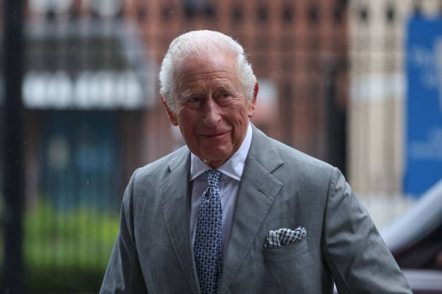 May 11, 2026, London, England, United Kingdom: Britain s King CHARLES III visits the Cancer Centre at Guy s Hospital during celebrations marking the hospital s 300th anniversary. London United Kingdom  - ZUMAa279 20260511_zsp_a279_013 Copyright: xZeynepxDemirxAslimx