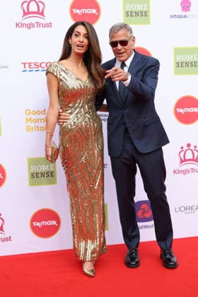 . 11 05 2026. London, United Kingdom. George and Amal Clooney arriving at an event to celebrate the 50th anniversary of The King s Trust, at the Royal Albert Hall in London.  xStephenxLockx xi-Imagesx IIM-26763-0004