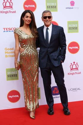 . 11 05 2026. London, United Kingdom. George and Amal Clooney arriving at an event to celebrate the 50th anniversary of The King s Trust, at the Royal Albert Hall in London.  xStephenxLockx xi-Imagesx IIM-26763-0008