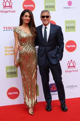 . 11 05 2026. London, United Kingdom. George and Amal Clooney arriving at an event to celebrate the 50th anniversary of The King s Trust, at the Royal Albert Hall in London.  xStephenxLockx xi-Imagesx IIM-26763-0010