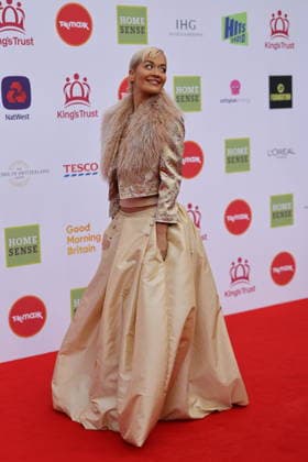 . 11 05 2026. London, United Kingdom. Rita Ora arriving at an event to celebrate the 50th anniversary of The King s Trust, at the Royal Albert Hall in London.  xStephenxLockx xi-Imagesx IIM-26763-0021