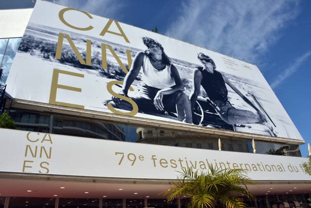 May 11, 2026, Cannes, France: CANNES, FRANCE - MAY 11: The official 2026 festival poster, featuring an image of Susan Sarandon and Geena Davis in Thelma & Louise , during the 79th annual Cannes Film Festival on May 11, 2026 in Cannes, France. Cannes France  - ZUMAi09_ 20260511_zaf_i09_004 Copyright: xFrederickxInjimbertx