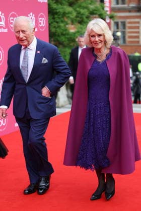 . 11 05 2026. London, United Kingdom. King Charles III and Queen Camilla arriving at an event to celebrate the 50th anniversary of The King s Trust, at the Royal Albert Hall in London.  xStephenxLockx xi-Imagesx IIM-26763-0042