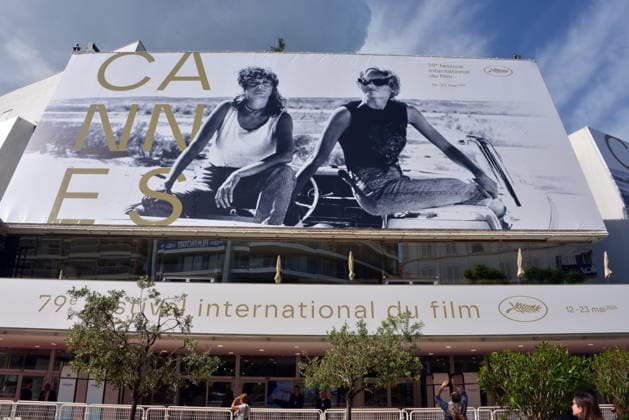 May 11, 2026, Cannes, France: CANNES, FRANCE - MAY 11: The official 2026 festival poster, featuring an image of Susan Sarandon and Geena Davis in Thelma & Louise , during the 79th annual Cannes Film Festival on May 11, 2026 in Cannes, France. Cannes France - ZUMAi09_ 20260511_zaf_i09_008 Copyright: xFrederickxInjimbertx