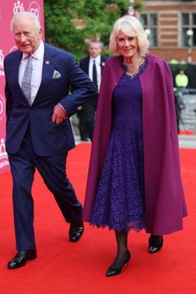 . 11 05 2026. London, United Kingdom. King Charles III and Queen Camilla arriving at an event to celebrate the 50th anniversary of The King s Trust, at the Royal Albert Hall in London.  xStephenxLockx xi-Imagesx IIM-26763-0046