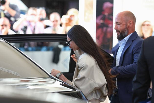 May 11, 2026, Cannes, Cote D azur, France: DEMI MOORE arrives for the official Jury Dinner of the 79th Annual Cannes Film Festival in Cannes, France Cannes France - ZUMAc179 20260511_zep_c179_018 Copyright: xMickaelxChavetx