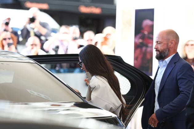 May 11, 2026, Cannes, Cote D azur, France: DEMI MOORE arrives for the official Jury Dinner of the 79th Annual Cannes Film Festival in Cannes, France Cannes France - ZUMAc179 20260511_zep_c179_019 Copyright: xMickaelxChavetx