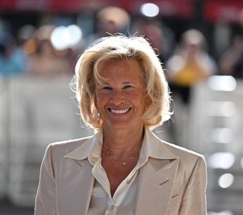 79th Cannes Film Festival: Arrivals CANNES, FRANCE - MAY 11: Cannes Film Festival President Iris Knobloch arrives at the Hotel Martinez for a dinner with members of the jury ahead of the 79th annual Cannes Film Festival in Cannes, France on May 11, 2026. Mustafa Yalcin Anadolu Cannes France. Editorial use only. Please get in touch for any other usage.  Copyright: x2026xAnadoluxMustafaxYalcinx