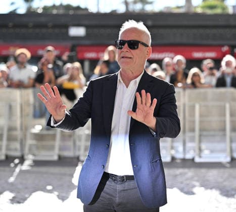 79th Cannes Film Festival: Arrivals CANNES, FRANCE - MAY 11: Cannes film festival director Thierry Fremaux arrives at the Hotel Martinez for a dinner with members of the jury ahead of the 79th annual Cannes Film Festival in Cannes, France on May 11, 2026. Mustafa Yalcin Anadolu Cannes France. Editorial use only. Please get in touch for any other usage.  Copyright: x2026xAnadoluxMustafaxYalcinx