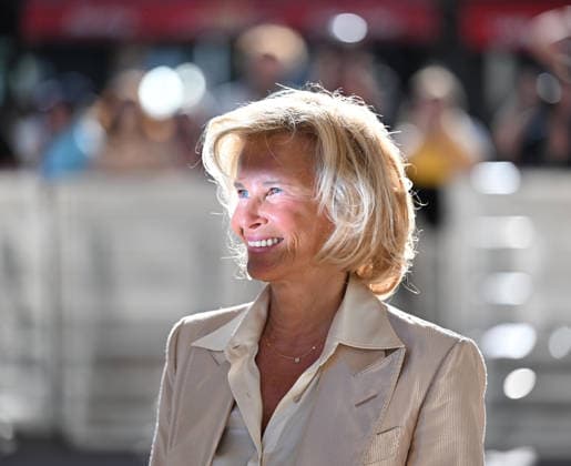 79th Cannes Film Festival: Arrivals CANNES, FRANCE - MAY 11: Cannes Film Festival President Iris Knobloch arrives at the Hotel Martinez for a dinner with members of the jury ahead of the 79th annual Cannes Film Festival in Cannes, France on May 11, 2026. Mustafa Yalcin Anadolu Cannes France. Editorial use only. Please get in touch for any other usage.  Copyright: x2026xAnadoluxMustafaxYalcinx