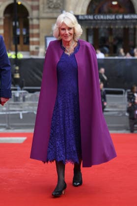 King Charles and Queen Camilla arrive at The Kings Trust awards at The Royal Albert Hall London United Kingdom Featuring: Queen Camilla Where: London, United Kingdom When: 11 May 2026 Credit: Cover Images **NOT AVAILABLE FOR HELLO MAGAZINE** EDITORIAL USE ONLY. NOT FOR USE BY NEWSPAPERS BASED IN THE UK. Copyright: xx coverimg55680895