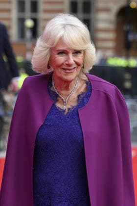 King Charles and Queen Camilla arrive at The Kings Trust awards at The Royal Albert Hall London United Kingdom Featuring: Queen Camilla Where: London, United Kingdom When: 11 May 2026 Credit: Cover Images **NOT AVAILABLE FOR HELLO MAGAZINE** EDITORIAL USE ONLY. NOT FOR USE BY NEWSPAPERS BASED IN THE UK. Copyright: xx coverimg55680898