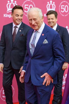 King Charles and Queen Camilla arrive at The Kings Trust awards at The Royal Albert Hall London United Kingdom Featuring: King Charles III Where: London, United Kingdom When: 11 May 2026 Credit: Cover Images **NOT AVAILABLE FOR HELLO MAGAZINE** EDITORIAL USE ONLY. NOT FOR USE BY NEWSPAPERS BASED IN THE UK. Copyright: xx coverimg55680902